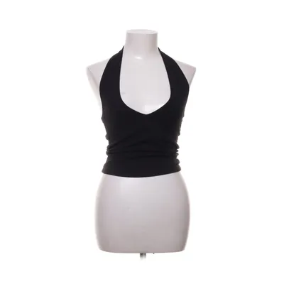 Halternecktopp (Svart) från Nelly Elastan, Återvunnen polyester