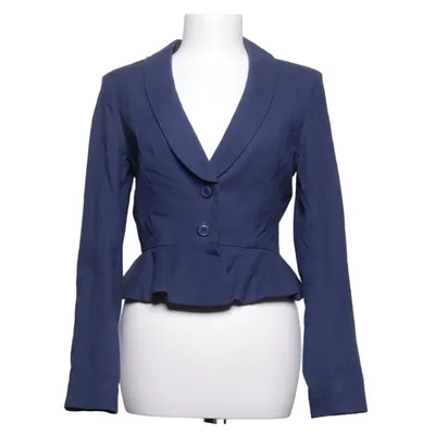 Blazer (Bleu) de Collectif Vintage Coton, Polyester