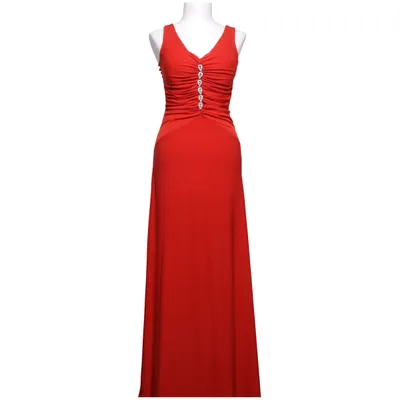 Evening gown (Red) from F&Girl Elastane, Polyester