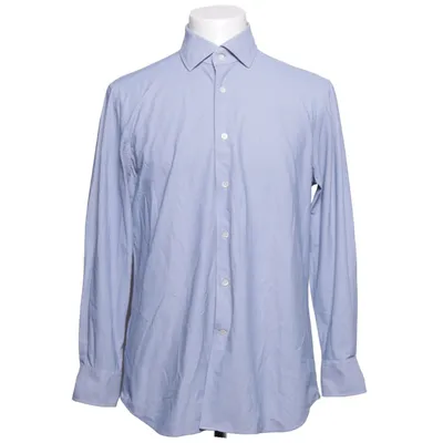 Shirt (Blauw) van Corneliani Elastaan, Polyamide