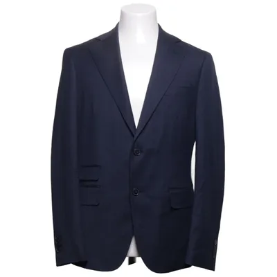 Blazer (Blue) from These Glory Days Elastane, Polyester, Wool