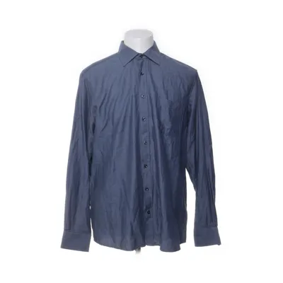 Shirt (Blauw) van Livergy Katoen, Kasjmier