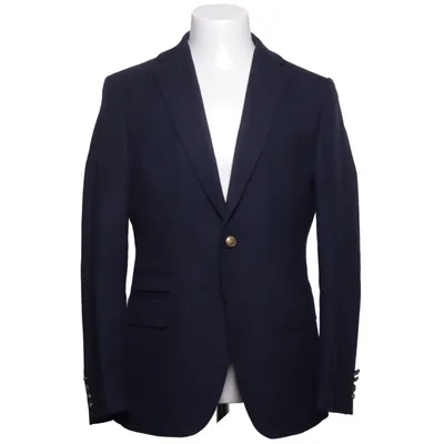 Blazer (Bleu) de Cavaliere CEO Viscose, Laine