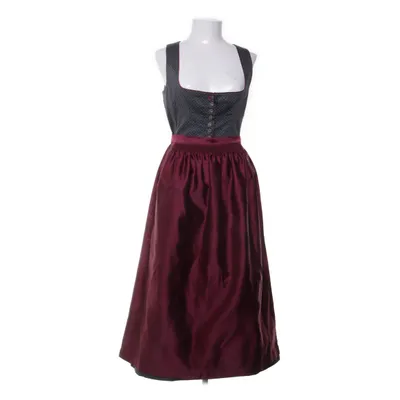 Dirndl (Gray, White, Blue) from Turi Landhaus Polyester, Silk