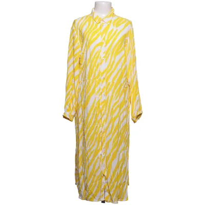 Shirt dress (Yellow, White) from Rock your Curves by Angelina Kirsch Viscose
