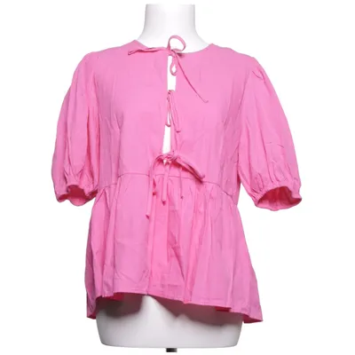 Top (Pcjolly 2/4 Tie Top D2D) fra Pieces Bomuld