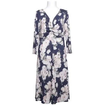 Dress (Blue, White, Multicolored) from Miss Vain Elastane, Viscose