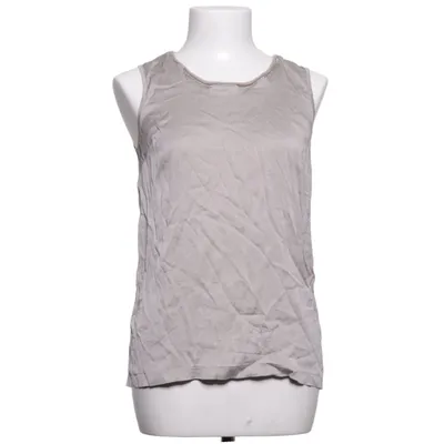 Tanktop (Grijs) van Fabiana Filippi Elastaan, Merinowol, Zijde