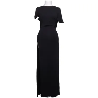 Robe longue (Noir) de Yes Yes Élasthane, Viscose