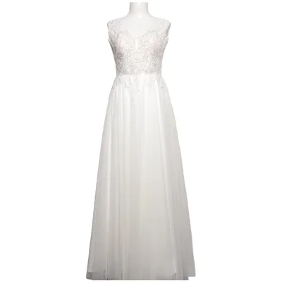 Hochzeitskleid (Weiß) von Victoria & Vincent Finland Polyester