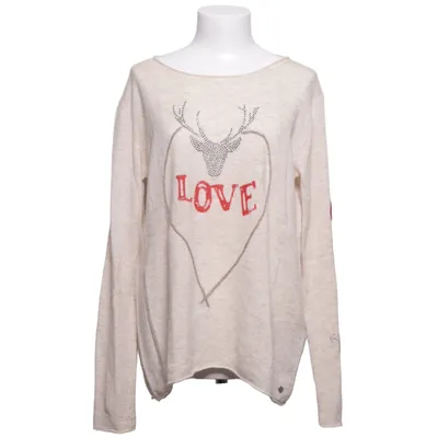 Tröja (Beige) från Grace Kashmir, Merinoull