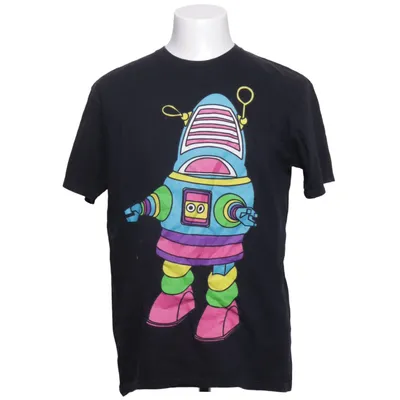 T-shirt (Zwart, Meerkleurig) van Heritage 1981 Katoen