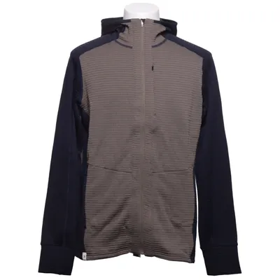 Capuchon sweater (Blauw, Grijs) van Ulvang Elastaan, Merinowol, Polyester