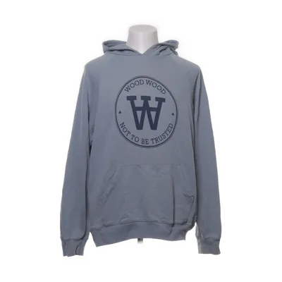 Huvtröja (Blå) från Wood Wood Bomull, Polyester
