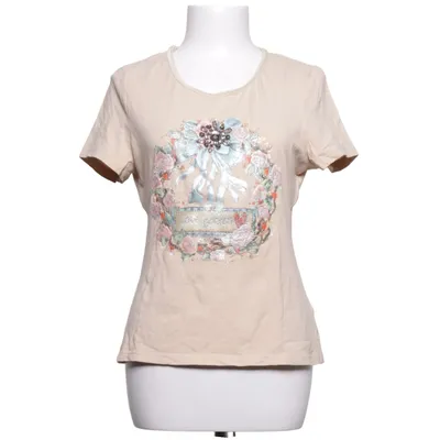 T-shirt (Beige) van Ambiente Katoen, Elastaan