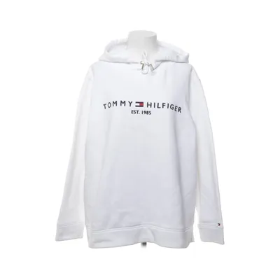 Hættetrøje (Hvid) fra Tommy Hilfiger Bomuld, Polyester