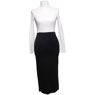 Dress (Black, White) from Zara Trafaluc