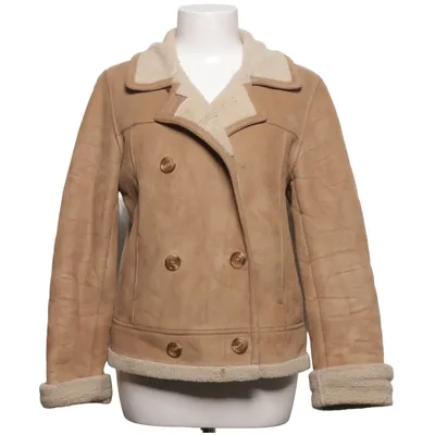 Shearling jacket (Brown) from Talbots Acrylic, Polyester
