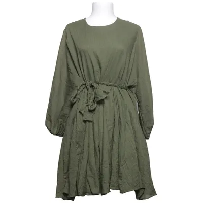 Klänning (Grön) från New Collection Bomull, Polyester