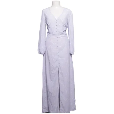 Robe longue (Bleu, Blanc) de Nelly x Glamorous