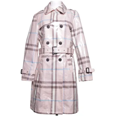 Trenchcoat (Beige, Flerfarvet) fra Rino & Pelle Polyester, Polyurethan