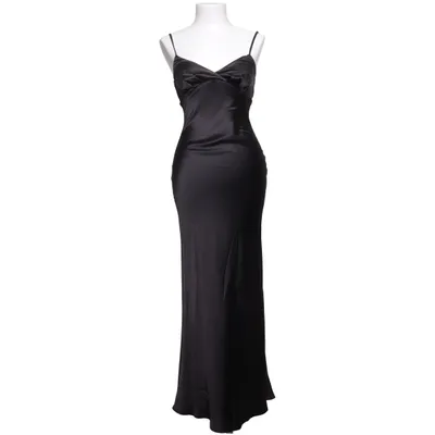 Maxi jurk (Zwart) van Parallel Lines Elastaan, Polyester