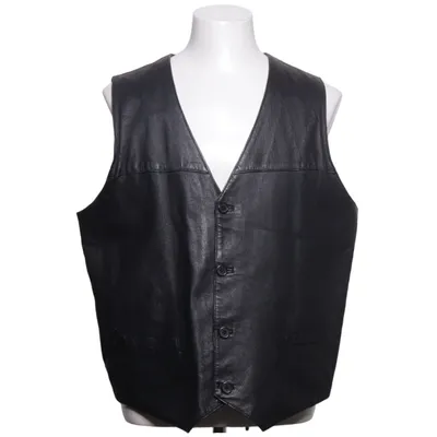 Läderväst (Svart) från Molltan Skinn, Polyester
