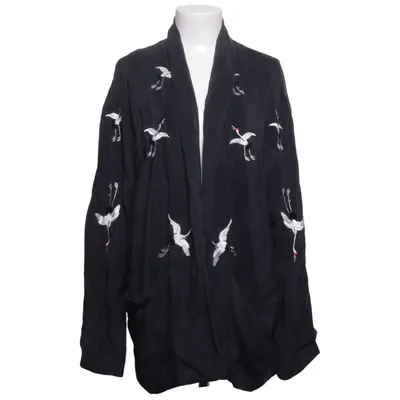 Kimono (Grå, Flerfarvet) fra The Kooples Modal, Silke, Viscose