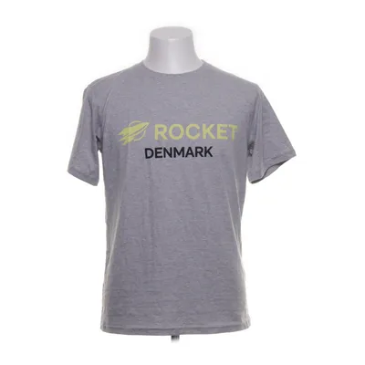 T-shirt (Grijs) van Rocket Katoen
