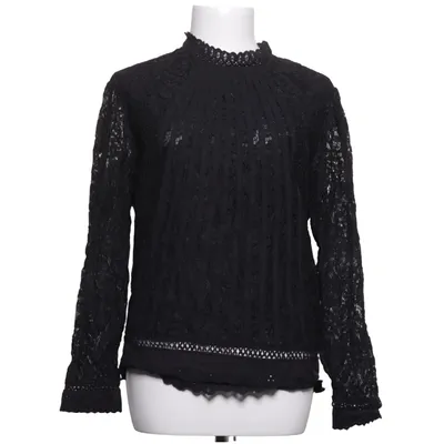 Blouse (Black) from Luxzuz Cotton, Polyamide