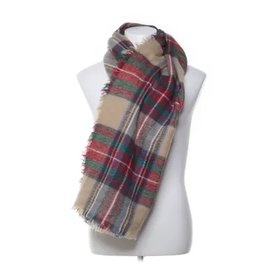 Halsduk (Röd, Beige, Flerfärgad)