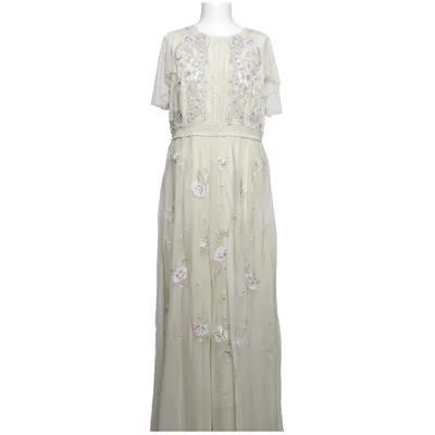 Aftonklänning (Grön, Vit) från ASOS Design Polyester, Viskos