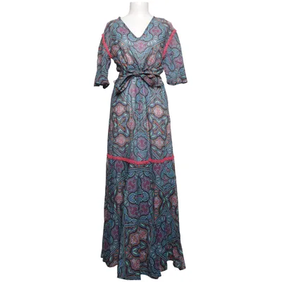 Maxikleid (Blau, Mehrfarbig) von Trussardi Jeans Baumwolle