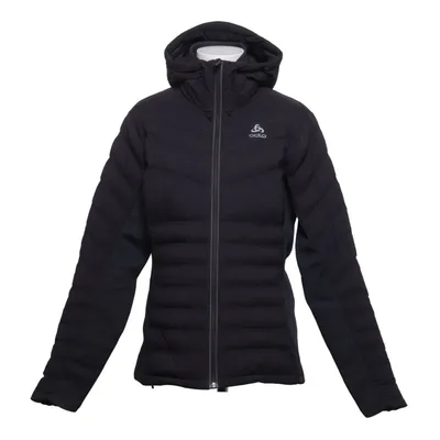 Donsjack (Zwart) van Odlo Dons, Elastaan, Veer, Polyamide, Polyester