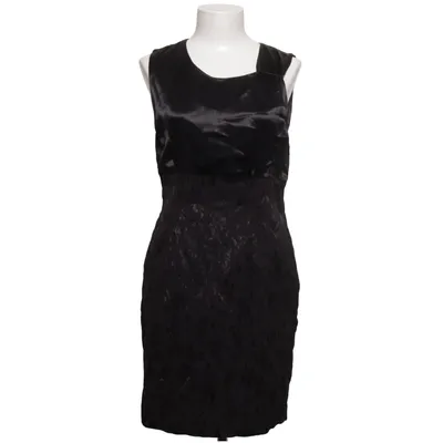 Dress (Black) from Chaloc Cotton, Elastane, Viscose