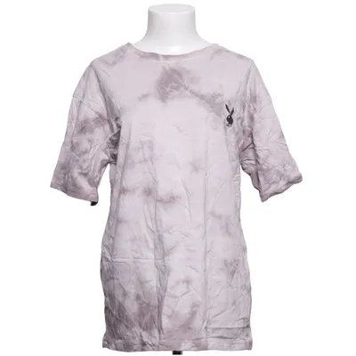 T-shirt (Gray, White) from Playboy x Missguided Cotton