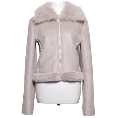 Shearlingjakke (Beige) fra Rinascimento