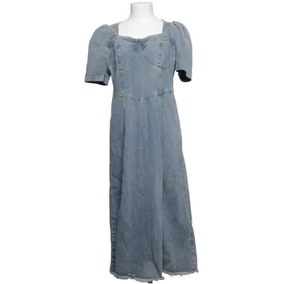 Jeanskjole (Blå) fra Dazy Bomuld, Polyester, Viscose