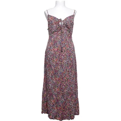 Jurk (Zwart, Meerkleurig) van H&M Elastaan, Viscose