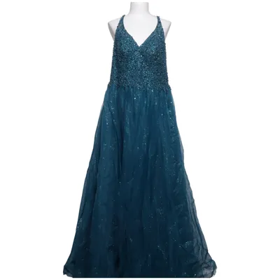 Evening gown (Blue) from Mascara London Polyester
