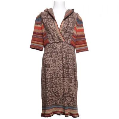 Dress (Brown, Multicolored) from IVKO Wool