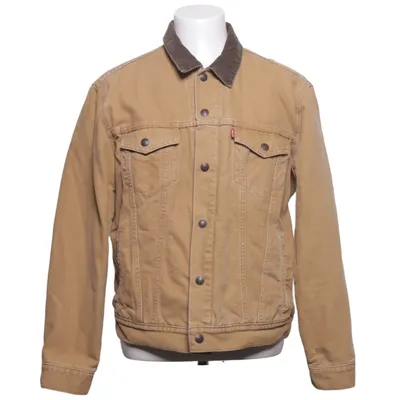 Jeansjacka (Beige, Röd) från Levi Strauss & Co Bomull, Polyester