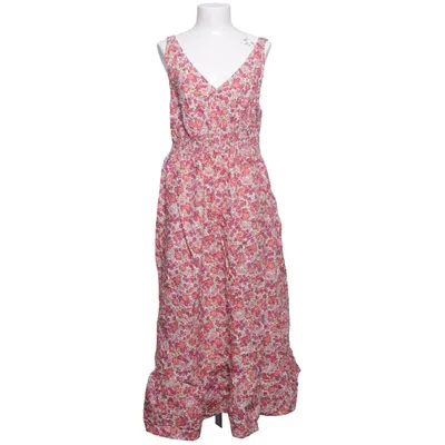 Robe longue (Rouge, Multicolore) de Kushi Coton