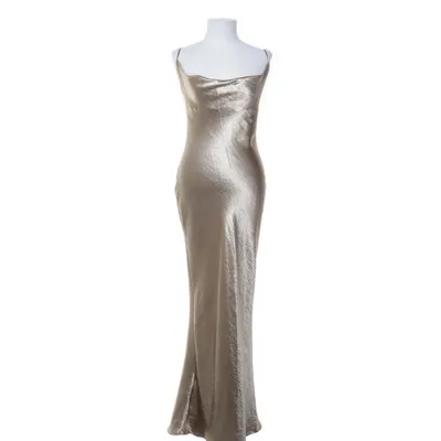 Aftenkjole (Guld) Bomuld, Elastan, Polyester