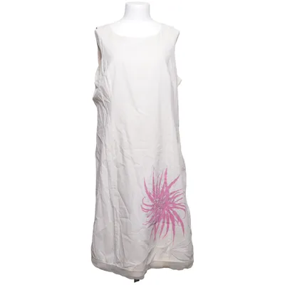 Jurk (Wit, Roze) van Simple Wish Katoen