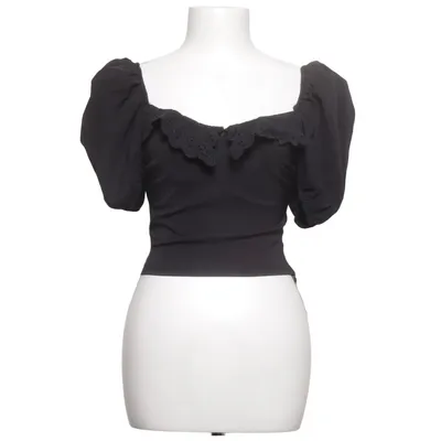 Crop top (Black) from Naanaa Elastane, Polyamide, Polyester