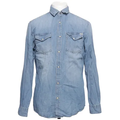 Denim shirt (Blue) from Jack & Jones Cotton