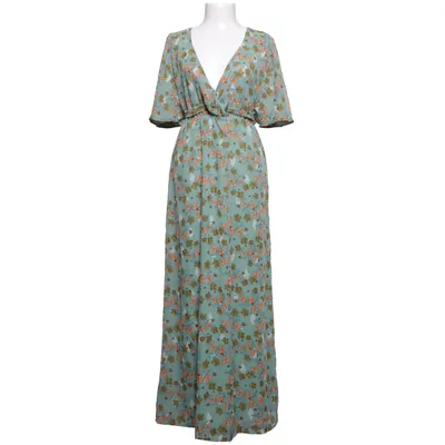 Robe longue (Vert, Orange, Multicolore) de Tulle Polyester