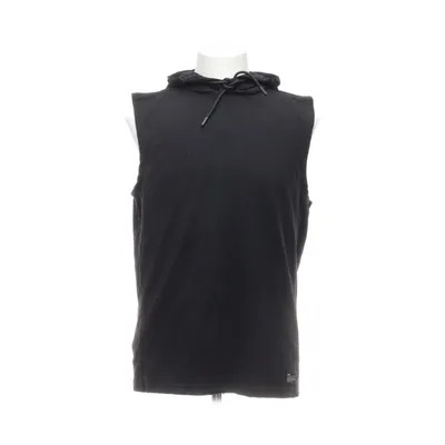 Kortärmad huvtröja (Svart) från Dedicated Bomull, Elastan, Polyester