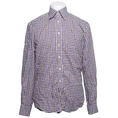 Shirt (Blauw, Bruin, Wit) van Emanuel Berg